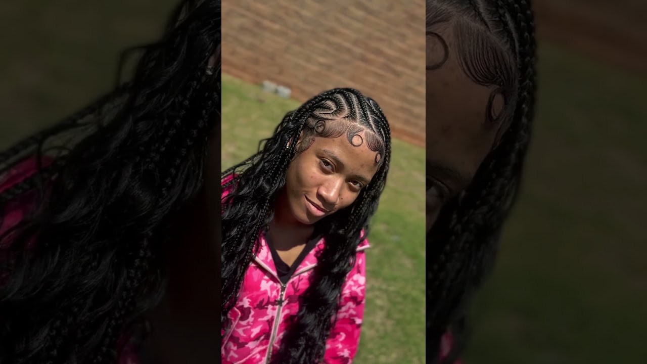 Lemonade Fulani boho braids #braids #lemonade #braids #braidinghairstyles #fluffy #editing