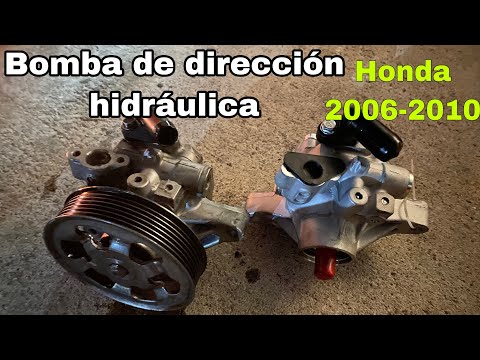 COMO CAMBIAR BOMBA DE DIRECCIÓN HIDRÁULICA HONDA || POWER STEERING || HONDA CIVIC 2006-2010