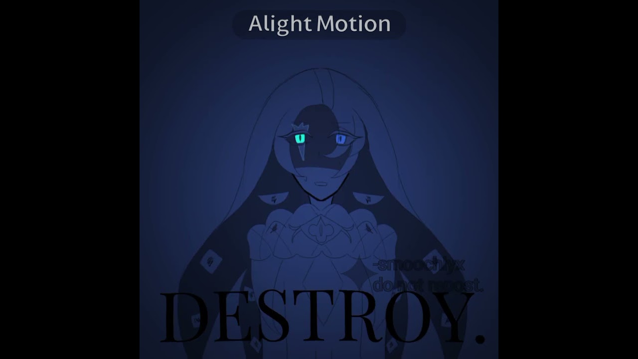 Destroy Everything. // fount of knowledge and shadow milk cookie || #trend #digitalart #Crk  ||