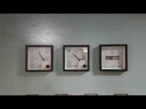 Auto transformer start-up 900kW asynchronous motor