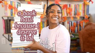 an exciting REVEAL!!! 👀 + a long overdue book haul 📚