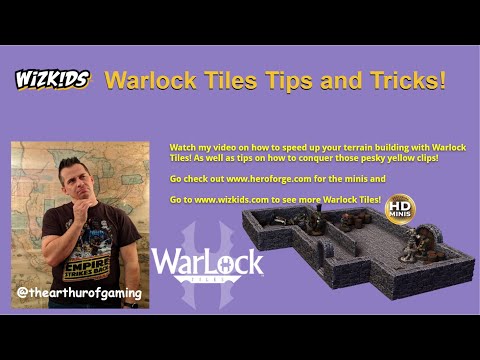 Wizkids - Warlock Tiles - Building Tips and Tricks!