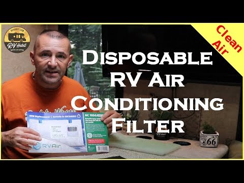 RV Air Conditioner Disposable Air Filter - No More Mold Spores, Pollen, or Dust - Review