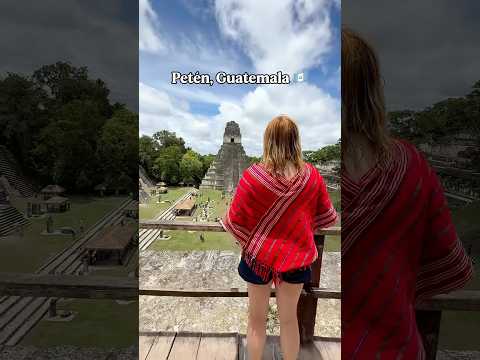 You have to visit Petén, Guatemala! 🇬🇹 #tikal #yaxha #floresguatemala #tikalnationalpark #guate