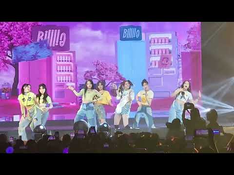 Billlie - GingaMingaYo (the strange world) Live in Singapore 2022 YouTube Fan Fest 10