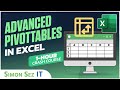 Advanced Pivot Tables In Excel 1 Hour Excel Pivot Tables Tutorial