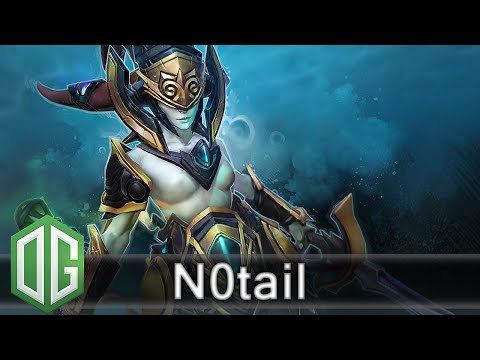 OG.N0tail Naga Siren and Cr1t- Mirana Gameplay - Ranked Match - OG Dota 2
