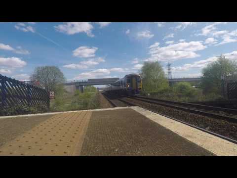 Class  158 Passing Metro centre