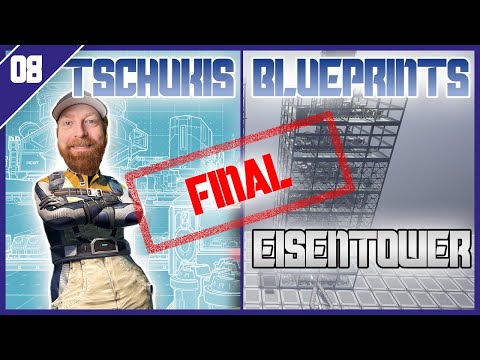 Tschukis SATISFACTORY Blueprints - 08 - Eisentower MK3 Final