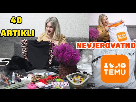 OTVARAM TEMU🔥Ne vjerujem šta je stiglo od odjeće i sitnica😱