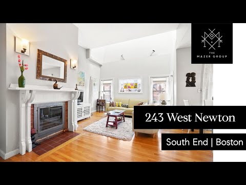 High Ceilings at 243 W Newton St. in Boston's South End | The Mazer Group | Compass Real Estate