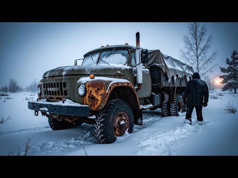 Thumbnail for ASMR Truck Restoration: Full Rebuild of KrAZ-214 (1957 Soviet Military Truck) by KrAZ