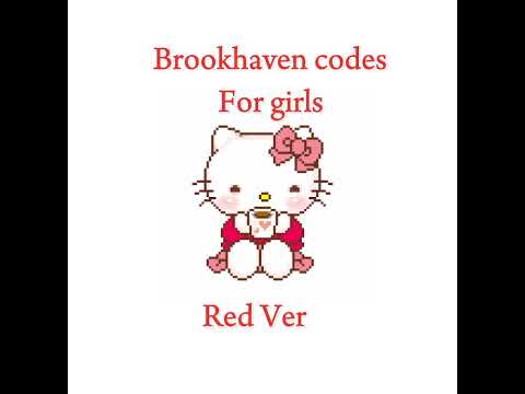 •Brookhaven codes for girls•red ver#shorts