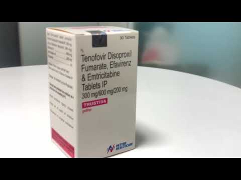 Trustiva 200mg 300mg 600 Mg Tablets