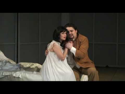 The romanian soprano MIHAELA GRAJDEANU performs in ,,TRAVIATA (love duet  Parigi o cara. 4 act ) "