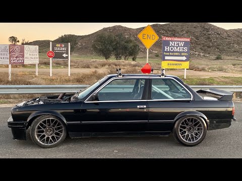 Insane 500 WHP S50 Swapped Turbo E30 Review - Respect Your Elders