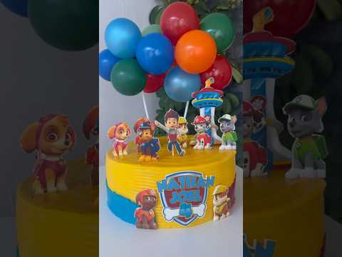 Paw Patrol, un pastel muy perron