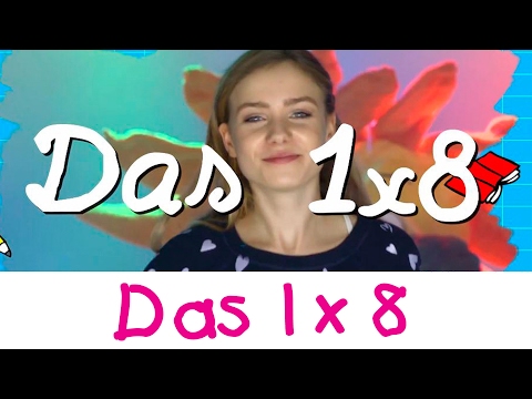 🐶 Das 1x8 Lied - Mathe Lernlieder Marie Wegener || Kinderlieder