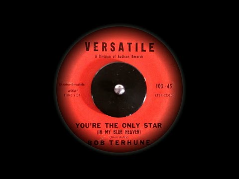 HQ Bob Terhune - You're the Only Star (In My Blue Heaven, 1960) HQ HD