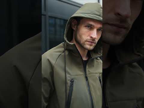 Куртка мужская SoftShell хаки - фото 1 - id-p1804867654