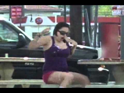 Girl at Arby's gets sprayed with Horsey Sauce
