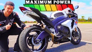 15 year old Superbike HORSEPOWER after ECU flash