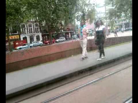 RET Tramlijn 25 Rotterdam van Beurs naar Weena