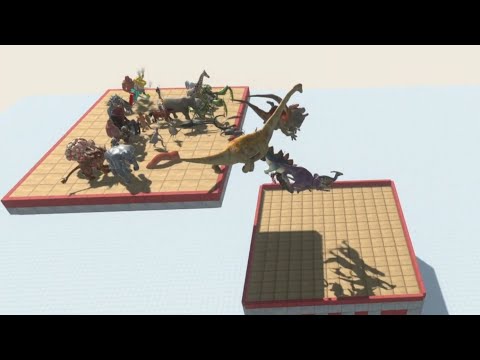 ALL UNITS FALL INTO QUICKSAND │ ANIMAL REVOLT BATTLE