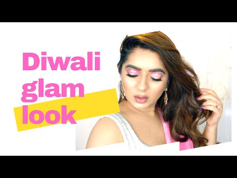 A GLAM DIWALI MAKEUP TUTORIAL | HITESHA CHANDRANEE