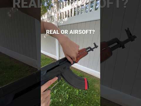 REAL or AIRSOFT?? #ak47 #akm #airsoft #guns