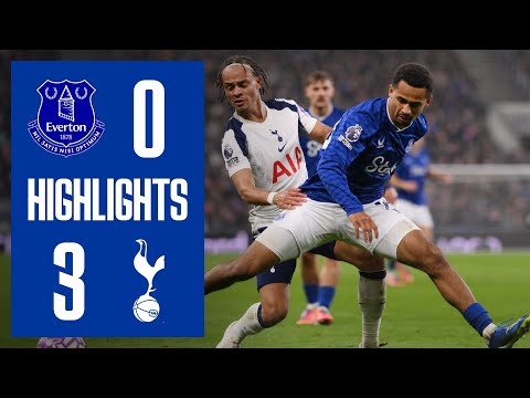 Extended Highlights: EVERTON 0-3 TOTTENHAM HOTSPUR
