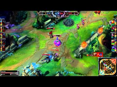 League of Legends : How to win 4v5 (Diamond 5 ranked game)