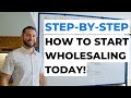 How To Wholesale Real Estate Step by Step (IN 21 DAYS OR LESS)!