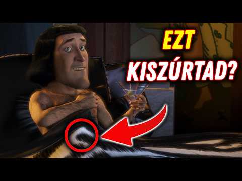 Megnéztem A SHREK-et LASSÍTVA És EZEKET Találtam