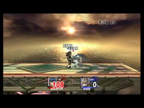 Leon [Marth] vs Kam's [Fox] - Geneva Brawl Garden 2 - Crew France - Suisse 9/15