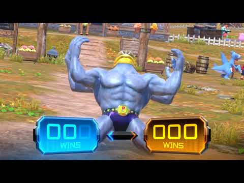 SkyRasen (Machamp) vs Zephyrel (Charizard)  Pokken at Legendary Wolf Games 12/01/2018