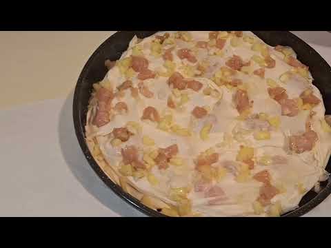 Danas smo pravili pitu jako ukusnog sastava.