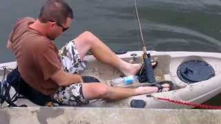 preview picture of video 'Freak 2.7m Fishing Kayak Review.wmv'
