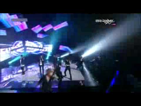 [HD][100528]Super Junior - BONAMANA @ Music Bank.flv