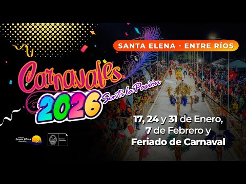 Segunda Noche Carnavales "Sentí la Pasión"