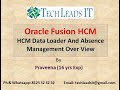 Fusion HCM Data Loader And Absence Management OverView