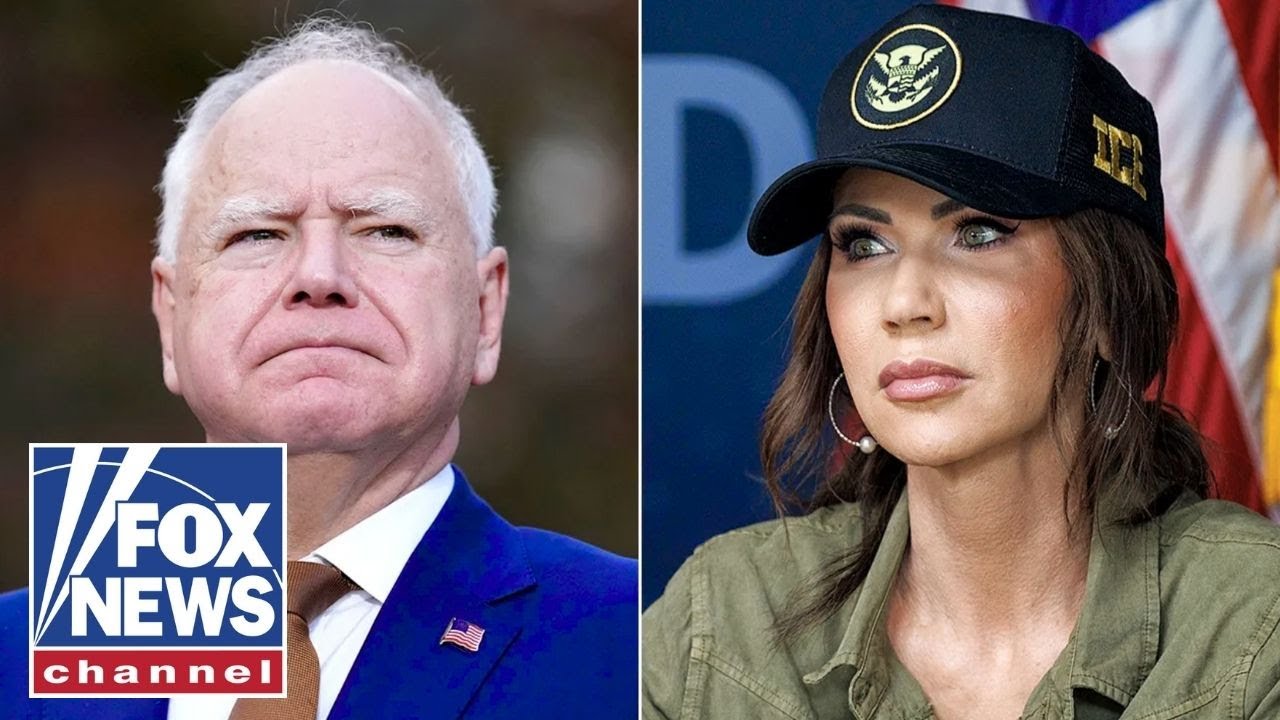 'You let your city burn': Noem says Walz REJECTED federal help amid rising tensions