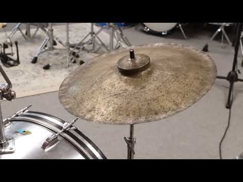 1910s 1920s Rui Ji 13.25" China Cymbal 709g Bild 5