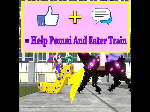 Pomni e Eater Train vs Kaufmo e Ragatha | Quando você tem que ser o mais legal