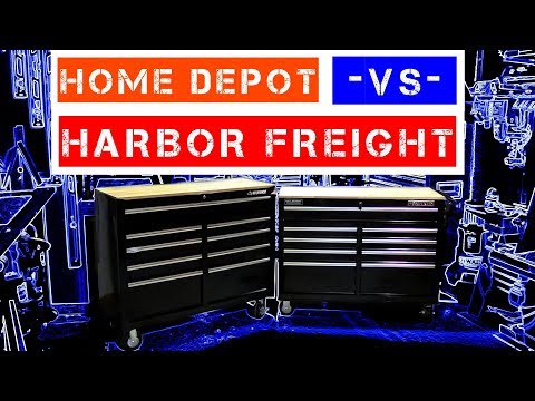 Harbor Freight -VS- Home Depot ( Yukon - VS - Husky ) 46" 9-Drawer Workstations