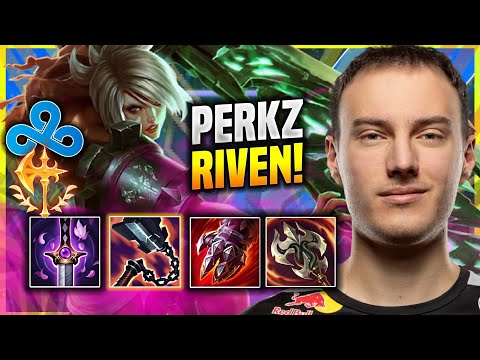 PERKZ IS A MONSTER WITH RIVEN MID! - C9 Perkz Plays Riven MID vs Yone! | Patch 11.18