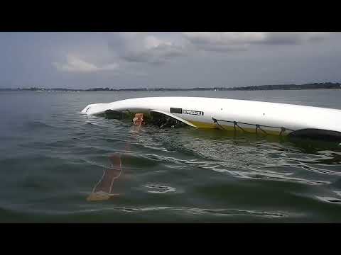 Re entry in sea kayak / Tide Race Xceed