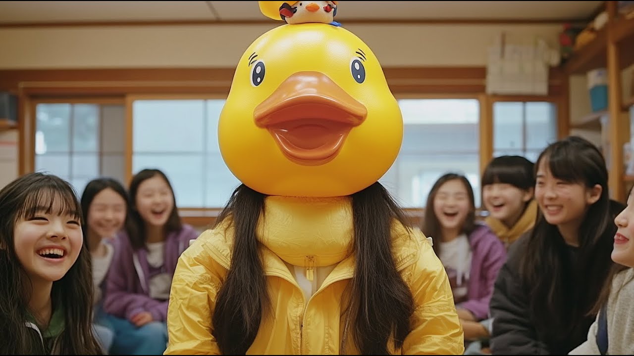 JOVEM se acha FEIA e vira MEME no COLÉGIO ao USAR cabeça de PATO para ESCONDER o ROSTO nas aulas