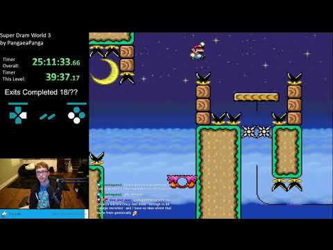 The most creative SMW level I've played (Dram 3 part 9)