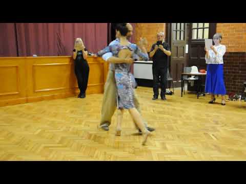 Paula Duarte & Richard Manuel at Reading Tango Club